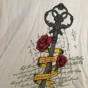 Long sleeve white hooded shirt